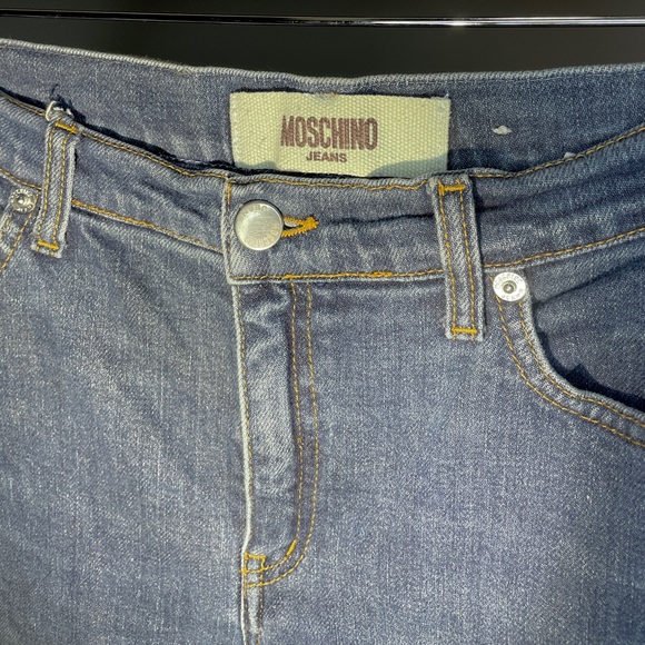 Vintage Moschino Donna Jeans - women’s Mid Rise Bootcut - Size 27 - Picture 4 of 12